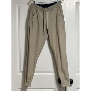 Birddogs, Men's Lined Khaki/Tan Joggers, Size Large‎